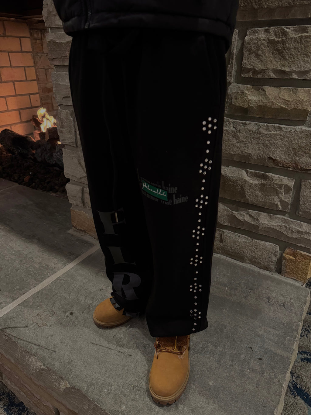 Amour Rhinestone Sweats